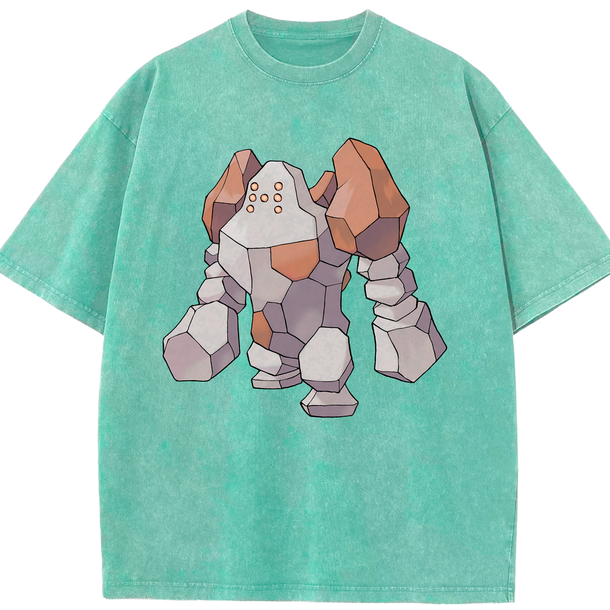 （画像用） ポケットモンスター Pokémon 綿100% ヴィンテージ風 半袖Tシャツ（フロントプリント）